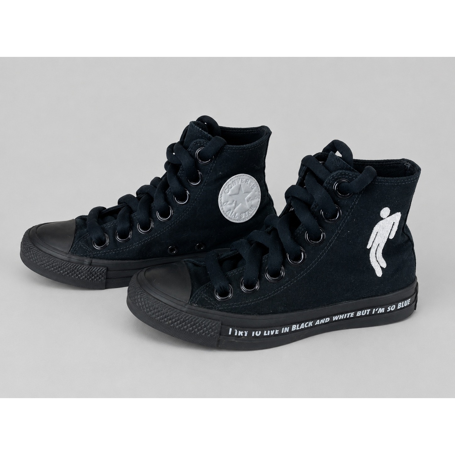 Billie Eilish X Converse Womens 7 By You Chuck Taylor High Top Blohsh Blue Rare